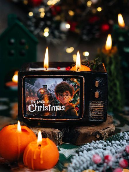 🕯️ Свічка &laquo;Час магічного кіно&raquo; 111376812 фото