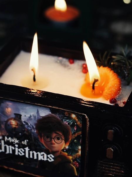 🕯️ Свічка &laquo;Час магічного кіно&raquo; 111376812 фото