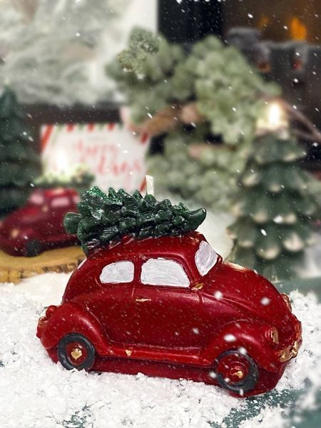 🚗 Свеча &ldquo;Christmas car&rdquo; 11376489 фото
