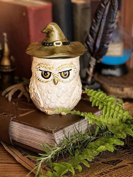 🦉 Свічка-сова &laquo;Хранителька таємних знань&raquo; 111377070 фото