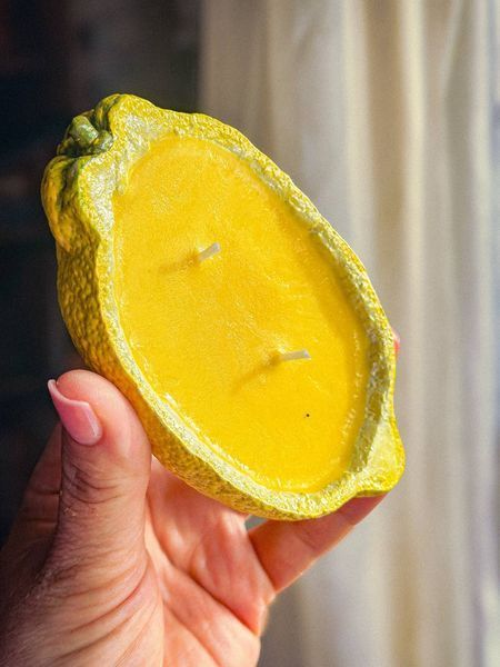 🍋Свеча в виде половинки лимона &laquo;Vero Limone&raquo; 111376966 фото