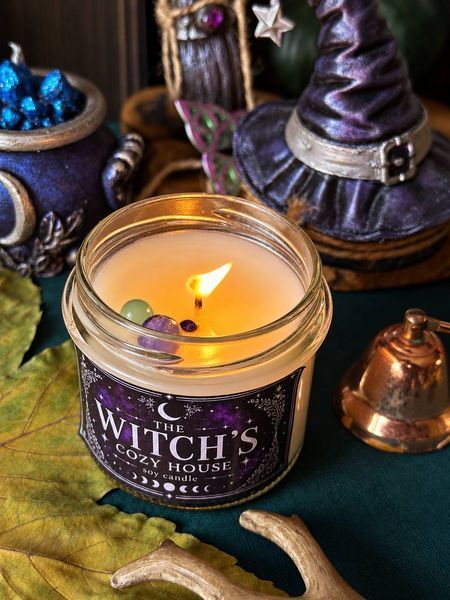 🧹 Набор магических свечей &laquo;THE WITCH&rsquo;S COZY HOUSE&raquo; 111377106 фото
