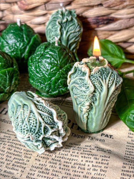 🥬 Свічка &laquo;Капуста&raquo; 1113766568_c1 фото
