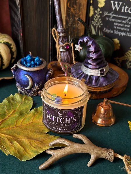 🧹 Набор магических свечей &laquo;THE WITCH&rsquo;S COZY HOUSE&raquo; 111377106 фото