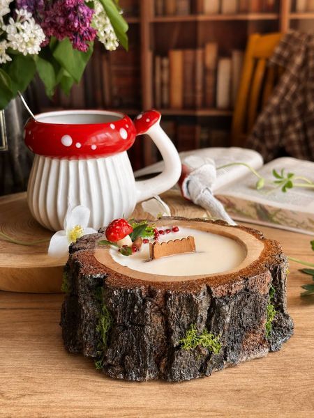 🍄 Свічка &laquo;Казка старого лісу&raquo; 111377072 фото