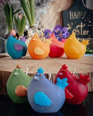 🐣 Свеча "Курочка" 11376632 фото
