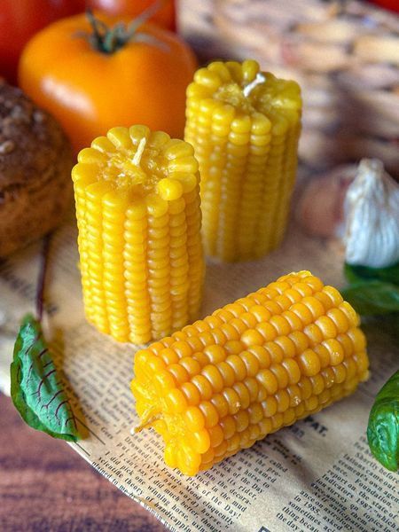 🌽 Свічка &laquo;Качан кукурудзи&raquo; 1113766576 фото