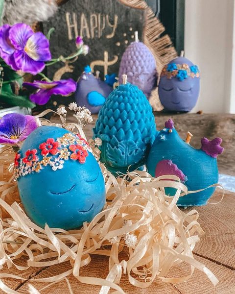 🐣 Великодня свічка «Jolly Egg» 11376634 фото