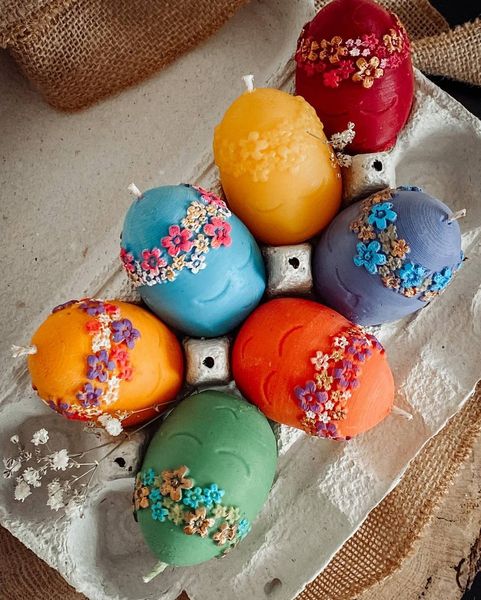 🐣 Великодня свічка «Jolly Egg» 11376634 фото