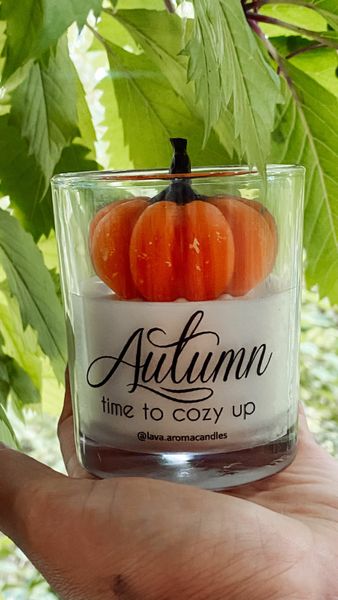 🍁 Свеча «Autumn - time to cozy up!» 11376358 фото