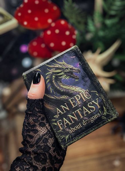 🐉 Свеча-книга &laquo;Эпическое фэнтези о драконах&raquo; 111376864 фото