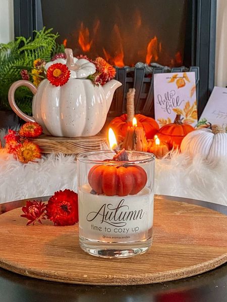 🍁 Свічка «Autumn - time to cozy up!» 11376358 фото