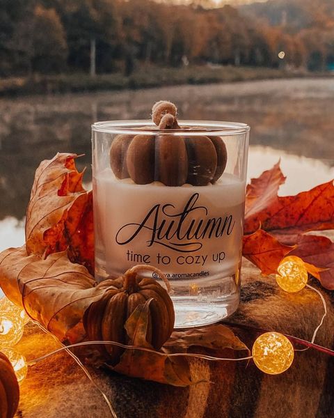 🍁 Свічка «Autumn - time to cozy up!» 11376358 фото