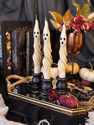 👻 Свічка та підсвічник &laquo;Дух старого дому&raquo; 111377112 фото