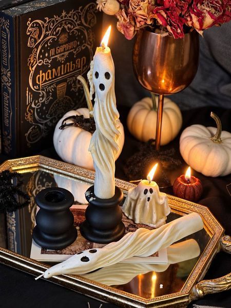 👻 Свічка та підсвічник &laquo;Дух старого дому&raquo; 111377112 фото