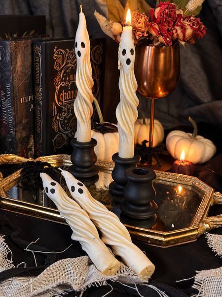 👻 Свічка та підсвічник &laquo;Дух старого дому&raquo; 111377112 фото