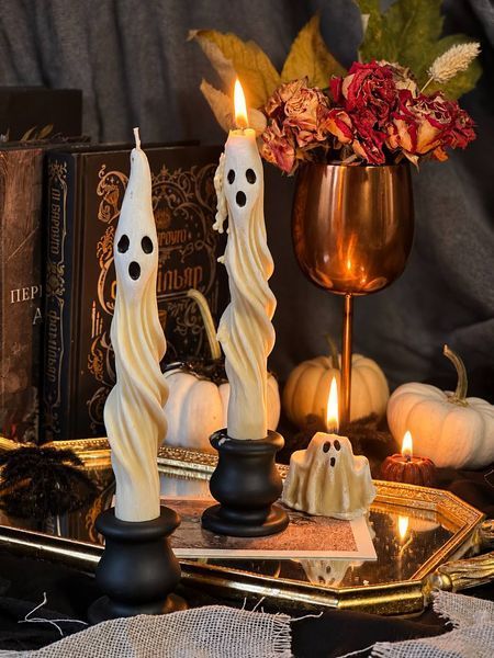 👻 Свічка та підсвічник &laquo;Дух старого дому&raquo; 111377112 фото