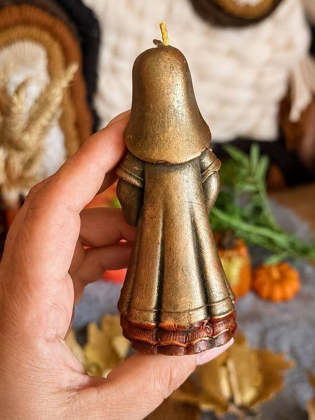 🍂 Свічка з підставкою &laquo;Помона - берегиня врожаю&raquo; 111377076 фото