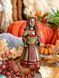 🍂 Свічка з підставкою &laquo;Помона - берегиня врожаю&raquo; 111377076 фото 1