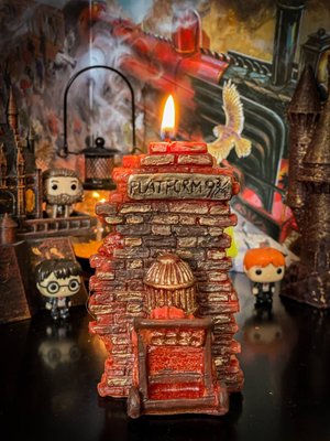 🕯️ Свеча восковая ”Platform 9¾” 11376441 фото