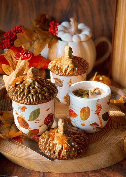 🍂 Свічка &laquo;Autumn Forest Acorn&raquo; 111376696 фото