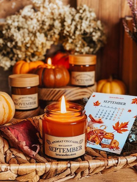 Набір з 6 свічок &ldquo;Hello Autumn&rdquo; 11376380 фото