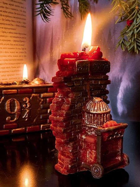 🕯️ Свічка воскова ”Platform 9¾” 11376441 фото