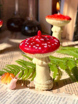 🍄 Свічка &laquo; Мухоморчик S&raquo; 1113766588 фото