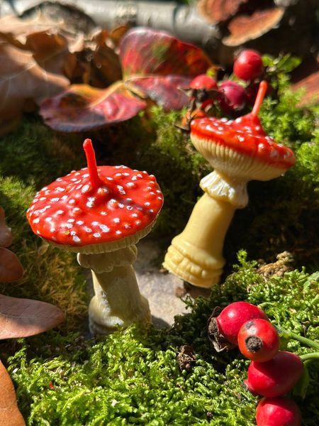 🍄 Свеча &laquo; Мухоморчик S &raquo; 1113766588 фото