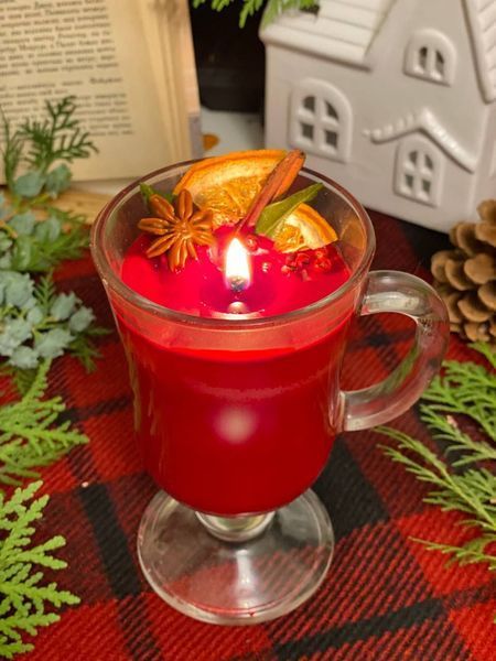 🍷 Свеча 'Глинтвейн' 11376445 фото