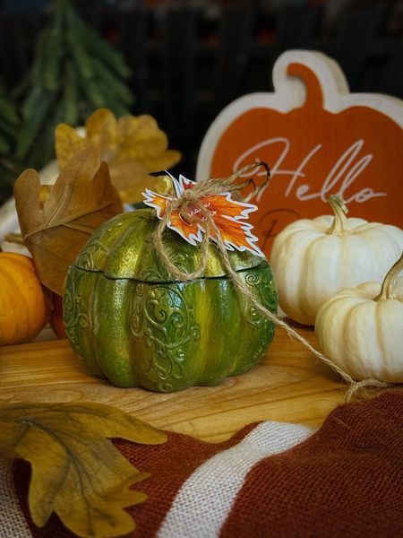 🎃 Свічка &laquo;House warming pumpkin&raquo; 111376702 фото