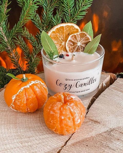 🌲 Набір з 3х свічок &laquo;Cozy Candles - Winter Evening!&raquo; 7508872 фото
