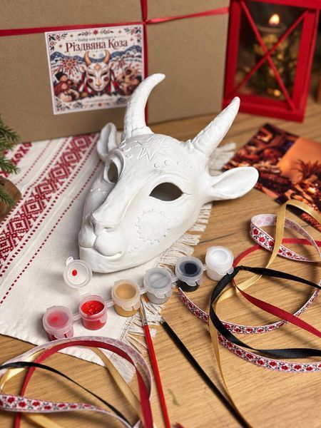 🐐 Набір для творчості &laquo;Різдвяна Коза&raquo; 111377126 фото