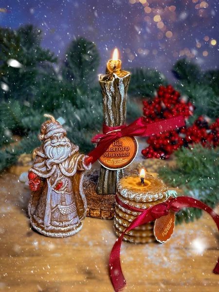 🎄 Набор свечей &laquo;Николай Пришел&raquo; 111376800 фото