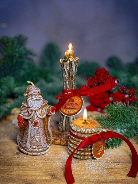 🎄 Набор свечей &laquo;Николай Пришел&raquo; 111376800 фото