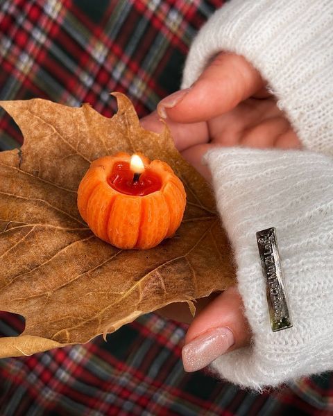 🎃 Свеча "Тыковка" размер S 11376333 фото