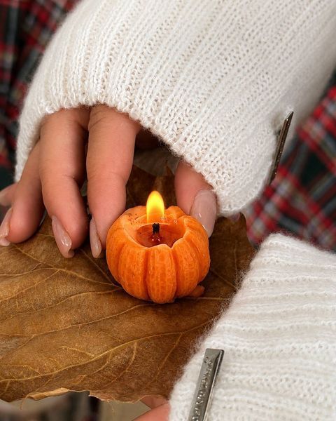 🎃 Свеча "Тыковка" размер S 11376333 фото