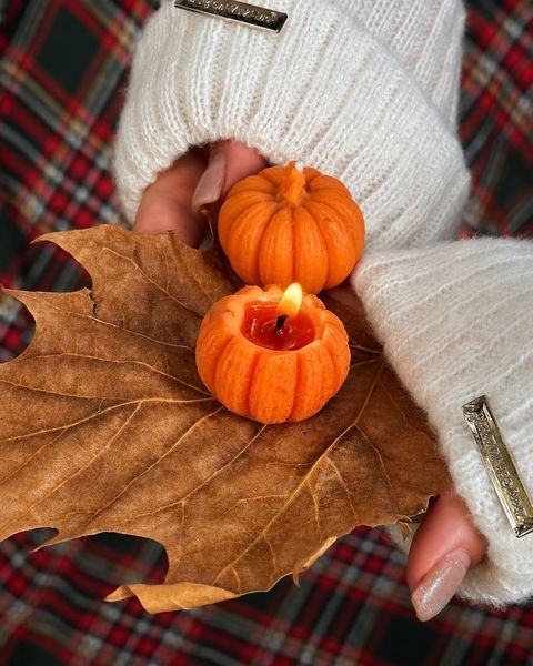 🎃 Свеча "Тыковка" размер S 11376333 фото