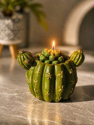 🌵 Свеча &laquo;Cactus Glow&raquo; 111377038 фото