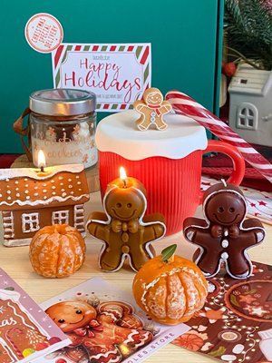 Набір свічок "Holiday Weekend with Cookies" 11376457 фото