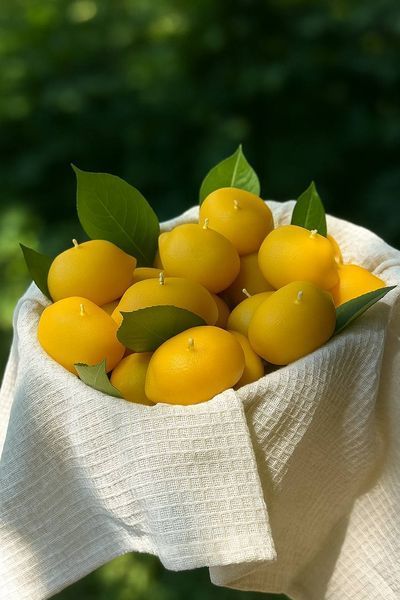 🍋 Свічка "Цілий лимон" 1113766530 фото