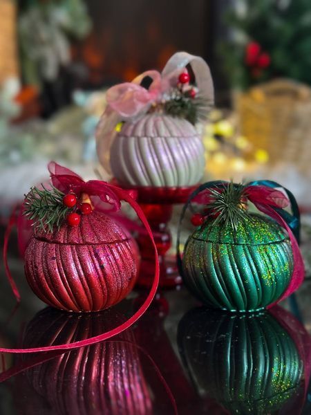 🎄 Свічка &laquo;Новорічна куля&raquo; 1113766418_c1 фото