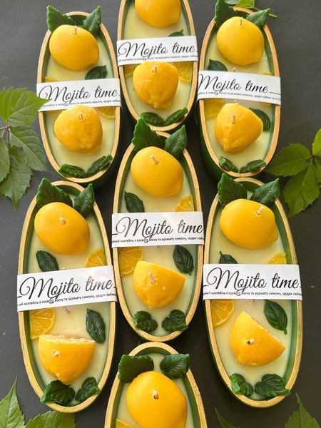 🍹 Свіча-човник "Mojito Time" 1113766532 фото