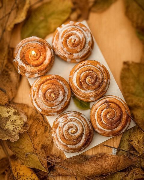 🌀 Свічка &ldquo;CinnaBun&rdquo; 111376728 фото