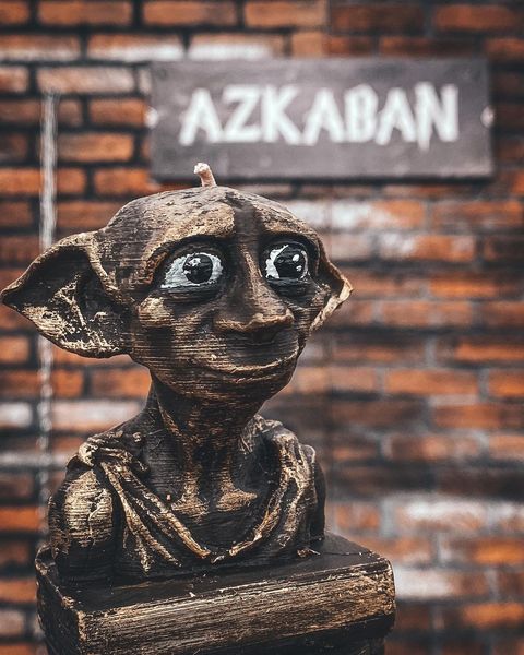 🧙 Свiчка «Dobby на книгах» 8871344 фото