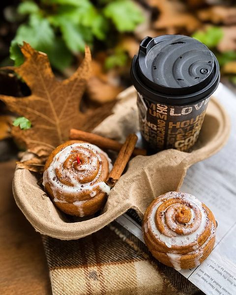 🌀 Свічка &ldquo;CinnaBun&rdquo; 111376728 фото