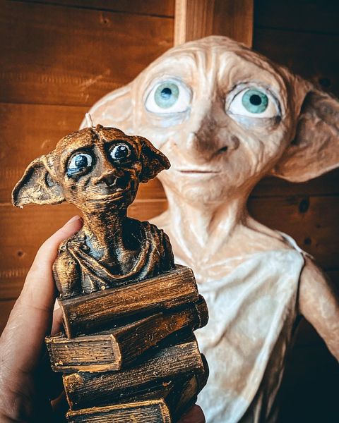 🧙 Свiчка «Dobby на книгах» 8871344 фото