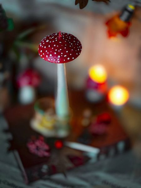🍄 Свічка &laquo;Мухомор XXXL&raquo; 111376712 фото