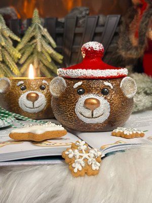 🐻&zwj;❄️ Свеча &laquo;Зимний Мишка&raquo; 1113766424 фото
