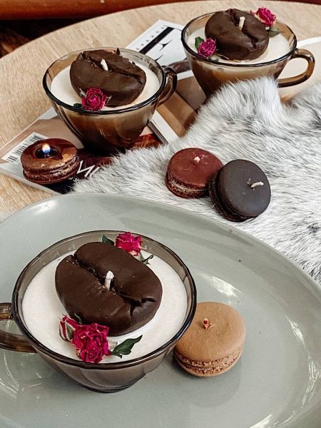 ☕️ Свічка «Кава з молоком» 8465379 фото ☕️ Свічка «Кава з молоком» 8465379 фото
